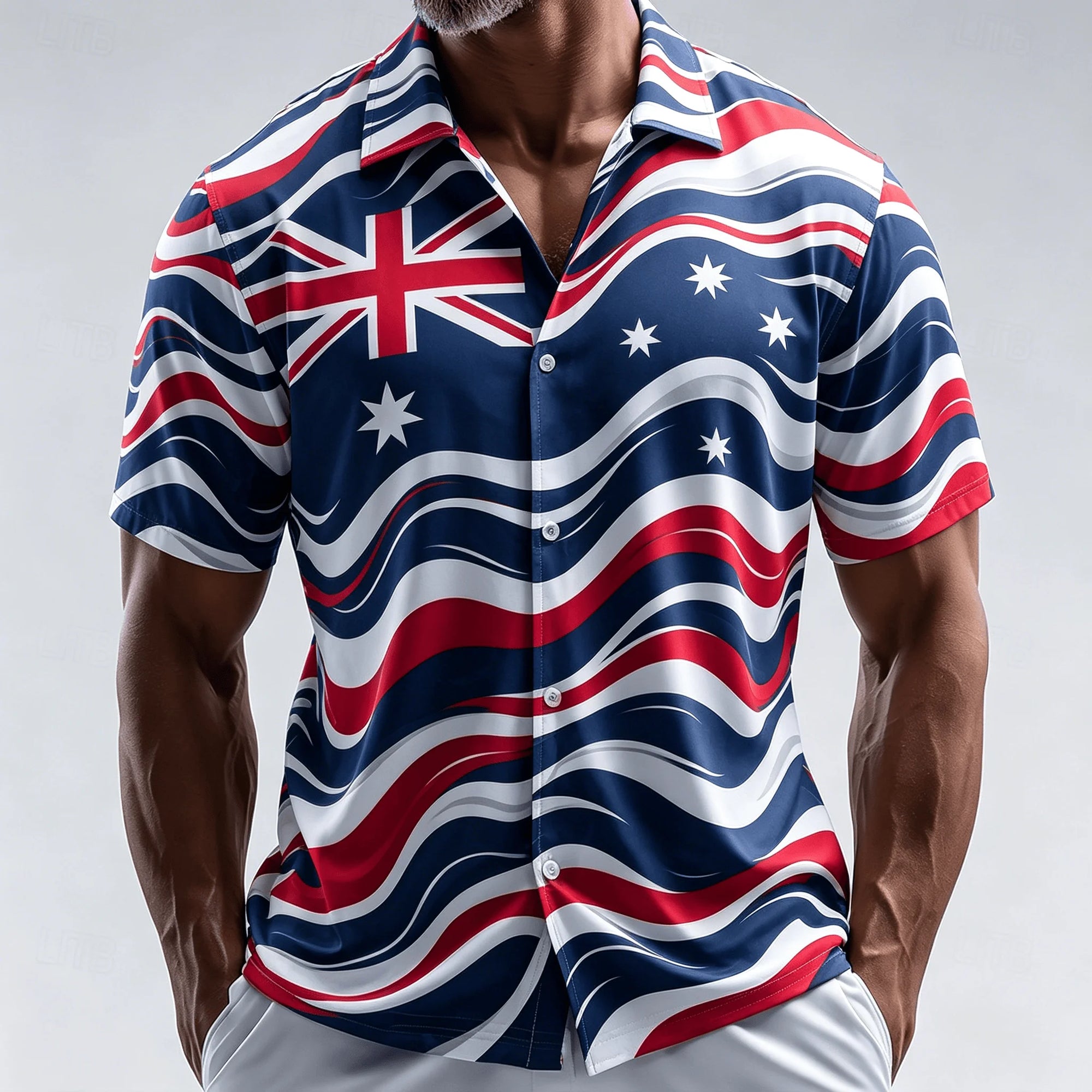 Camisa Masculina Icaros Hawai