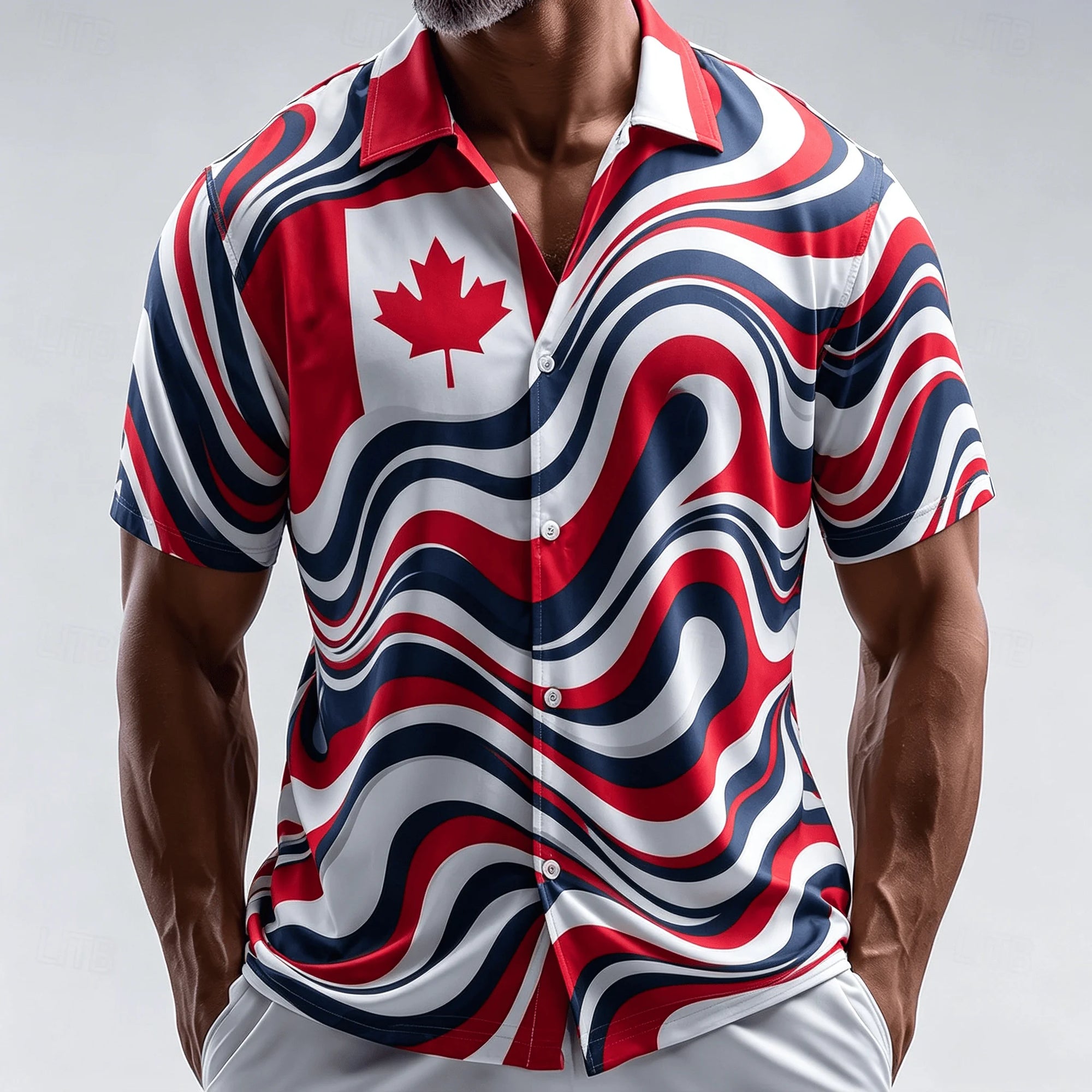 Camisa Masculina Icaros Hawai