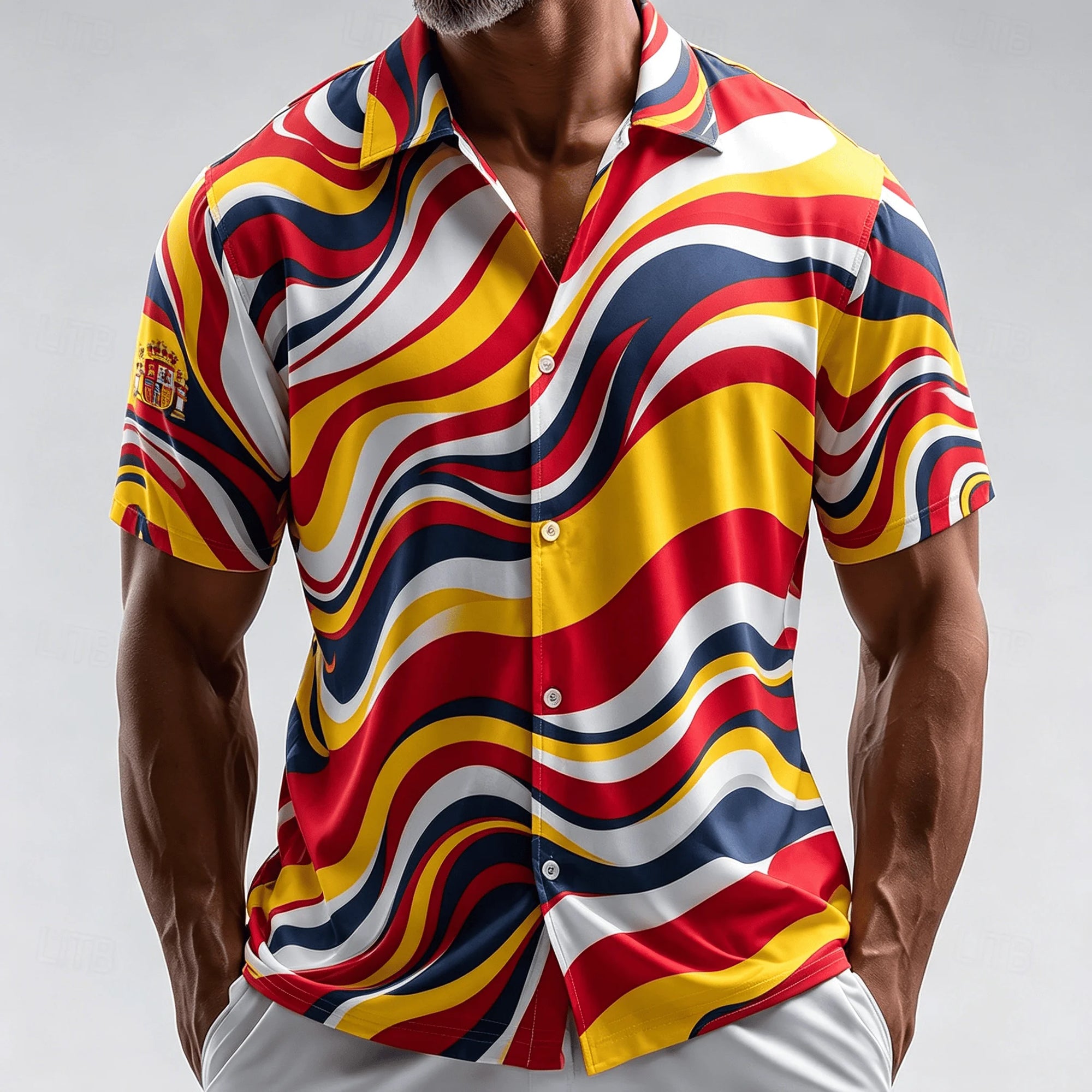 Camisa Masculina Icaros Hawai