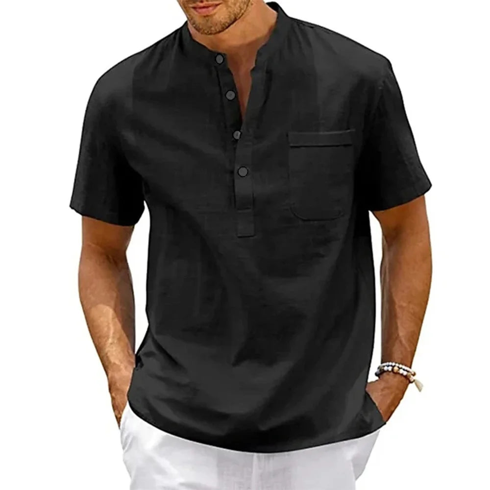 Camisa Masculina Icaros de Linho