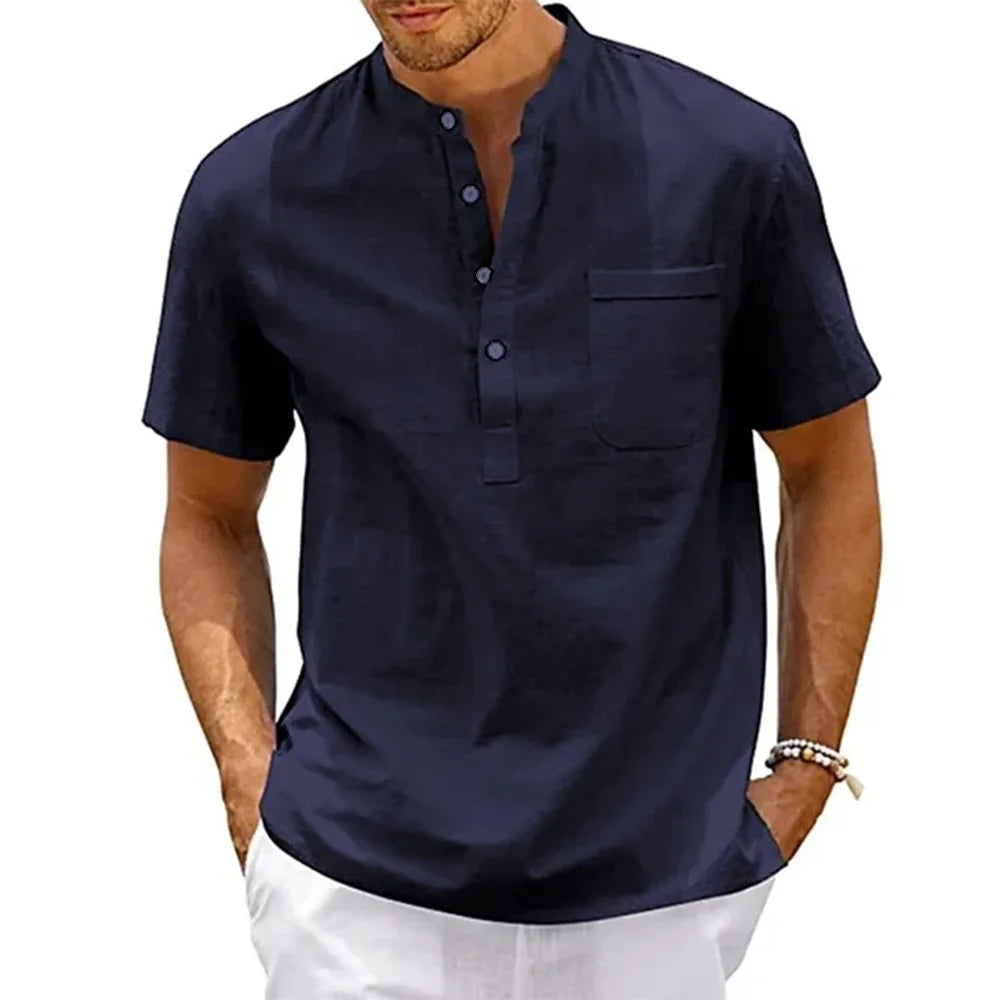 Camisa Masculina Icaros de Linho