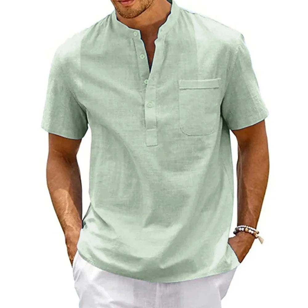 Camisa Masculina Icaros de Linho