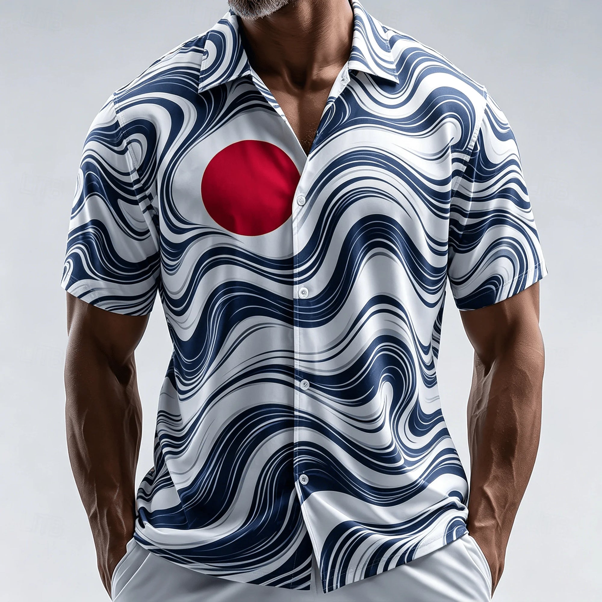 Camisa Masculina Icaros Hawai