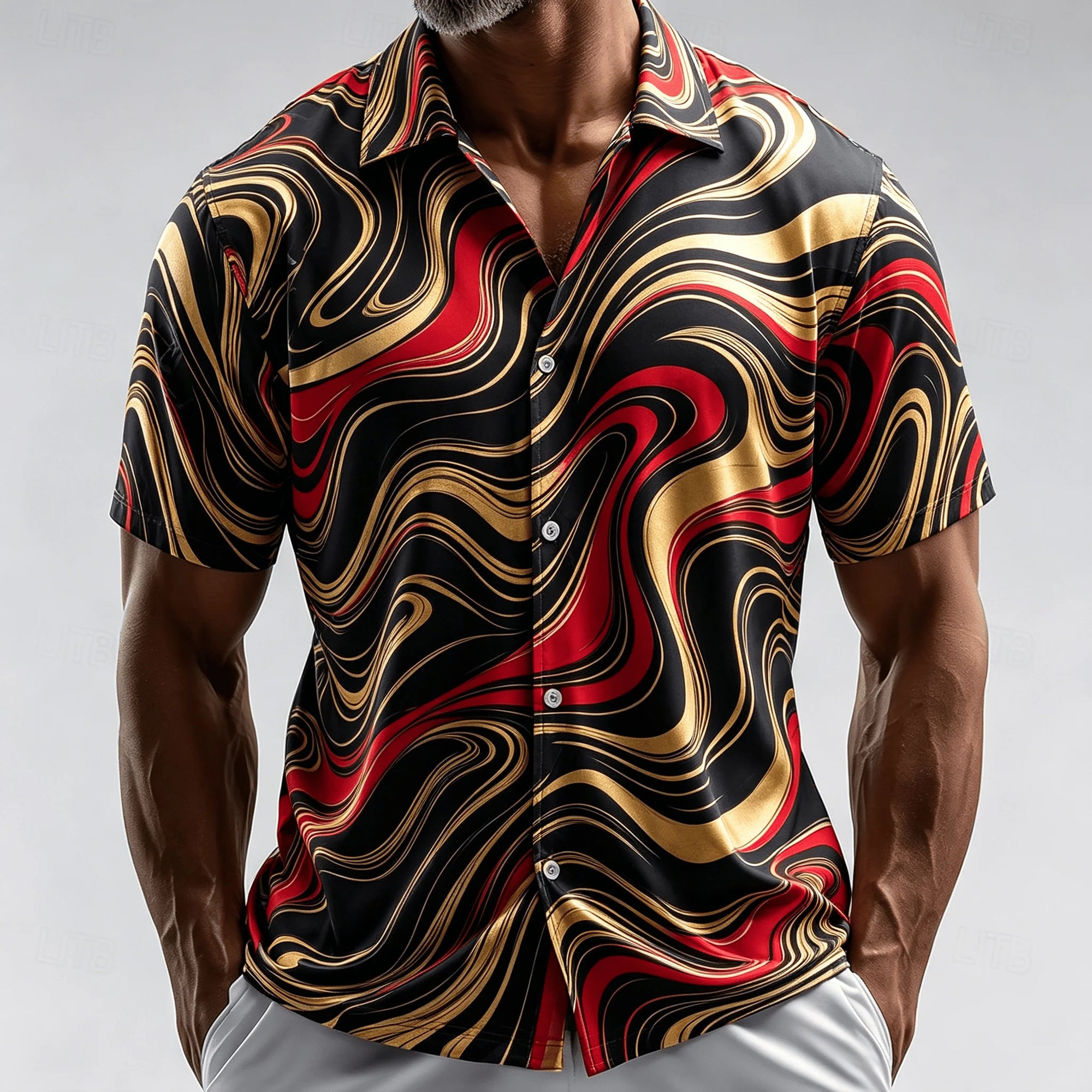 Camisa Masculina Icaros Hawai