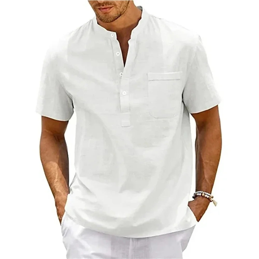 Camisa Masculina Icaros de Linho
