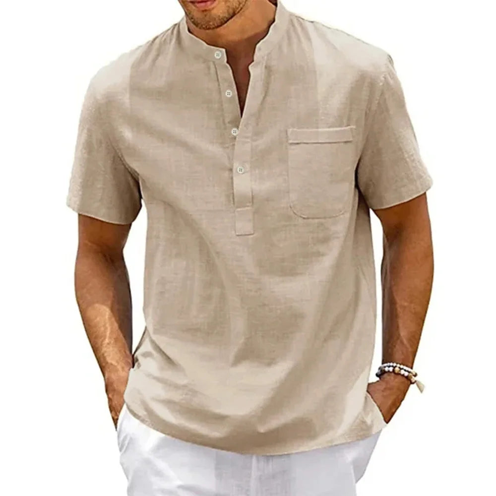 Camisa Masculina Icaros de Linho